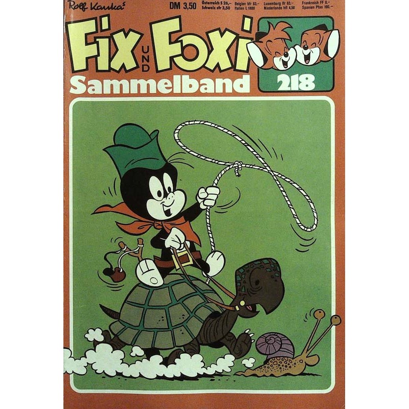 Fix und Foxi Sammelband 218