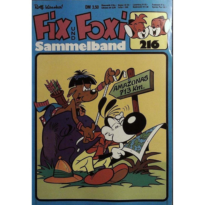 Fix und Foxi Sammelband 216