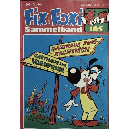 Fix und Foxi Sammelband 165