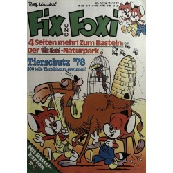 Fix und Foxi 26 Jahrg. Band 39 / 1978 - Der Naturpark