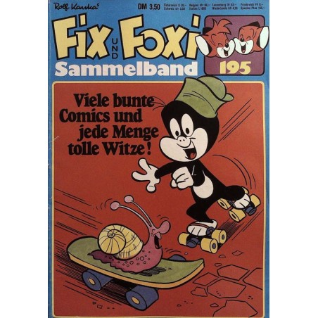 Fix und Foxi Sammelband 195