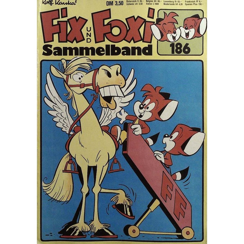 Fix und Foxi Sammelband 186