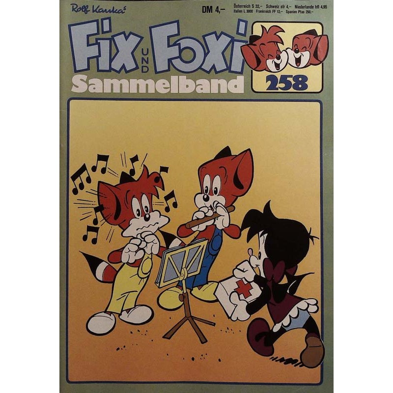 Fix und Foxi Sammelband 258