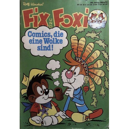 Fix und Foxi 26 Jahrg. Band 4 / 1978 - ... die eine Wolke sind
