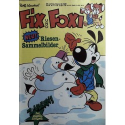 Fix und Foxi 29 Jahrg. Band 2 / 1981 - Riesen-Sammelbilder