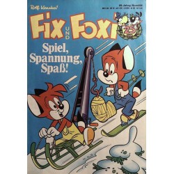 Fix und Foxi 25 Jahrg. Band 52 / 1977 - Spannung