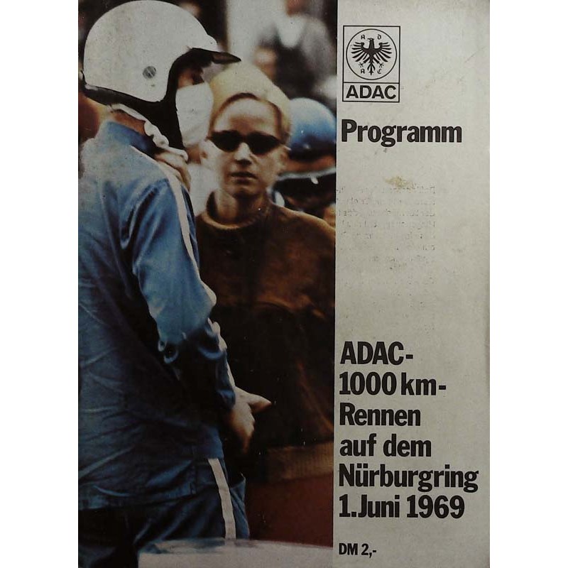 ADAC 1000 km-Rennen Nürburgring 1 Juni 1969