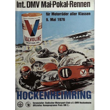 Int. DMV Mai Pokal Rennen / Hockenheimring 9 Mai 1976