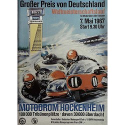 Grosser Preis von Deutschland / Weltmeisterschaftslauf 7 Mai 1967