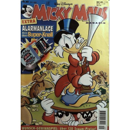 Micky Maus Nr. 49 / 29 November 2001 - Alarmanlage