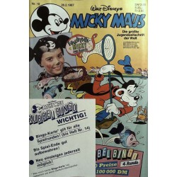 Micky Maus Nr. 10 / 26 Februar 1987 - Faschings Micky