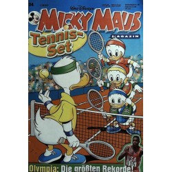 Micky Maus Nr. 34 / 17 August 2004 - Tennis-Set