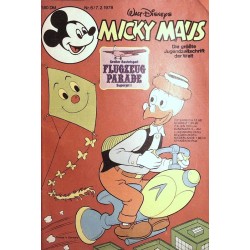 Micky Maus Nr. 6 / 7 Februar 1978 - Flugzeug Parade