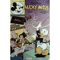 Micky Maus Nr. 1 / 28 Dezember 1985 - Dauer Kalender