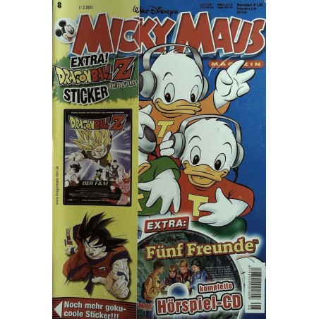 Micky Maus Nr. 8 / 11 Februar 2003 - Fünf Freunde