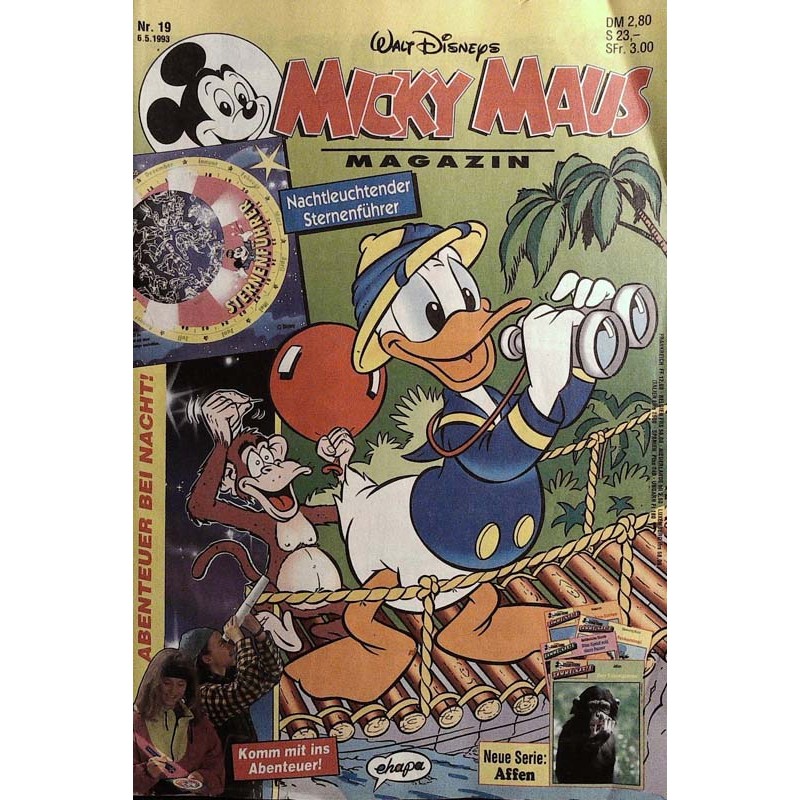 Micky Maus Nr. 19 / 6 Mai 1993 - Nachtleuchtender Sternenführer