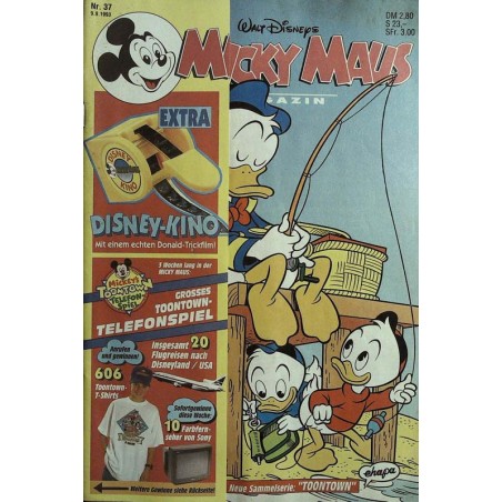 Micky Maus Nr. 37 / 9 September 1993 - Disney Kino