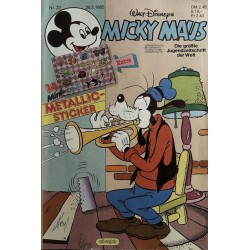 Micky Maus Nr. 22 / 25 Mai 1985 - Metallic Sticker