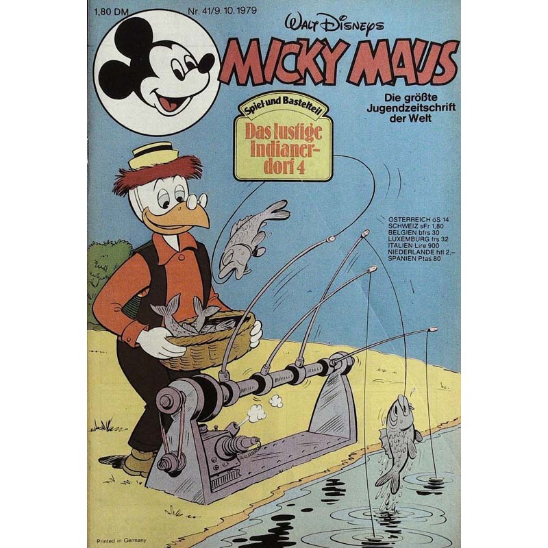 Micky Maus Nr. 41 / 9 Oktober 1979 - Indianerdorf 4