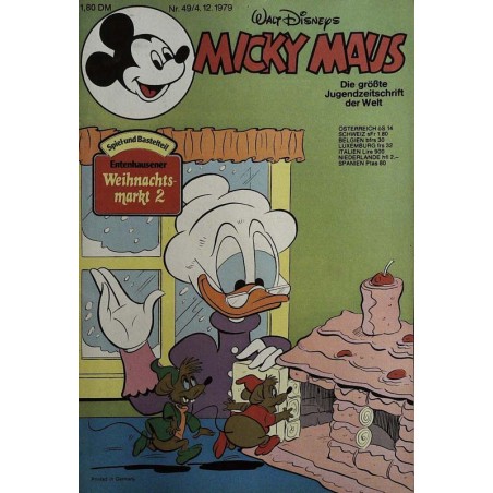 Micky Maus Nr. 49 / 4 Dezember 1979 - Weihnachtsmarkt 2