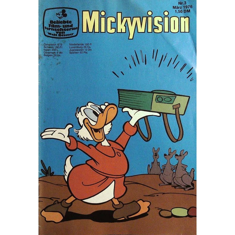 Micky Vision Nr. 3 / März 1976 - Onkel Dagobert