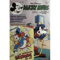 Micky Maus Nr. 3 / 8 Januar 1987 - Verrückte Rekorde der Welt