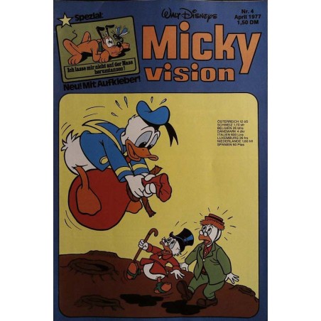 Micky Vision Nr. 4 / April 1977 - Onkel Dagobert und Donald Duck
