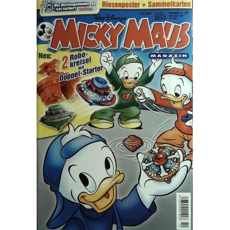 Micky Maus Nr. 10 / 1 März 2004 - Robokreisel