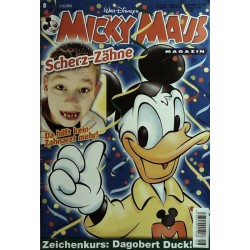 Micky Maus Nr. 8 / 17 Februar 2004 - Scherz Zähne