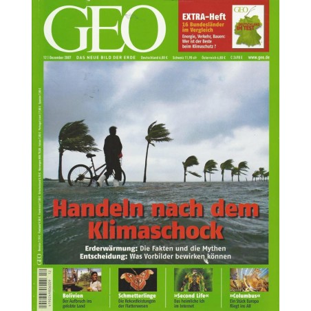 Geo Nr. 12 / Dezember 2007 - Handeln nach dem Klimaschock