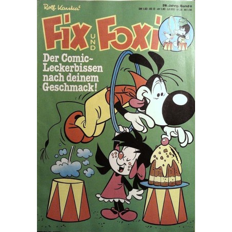 Fix und Foxi 26 Jahrg. Band 6 / 1978 - Comic Leckerbissen