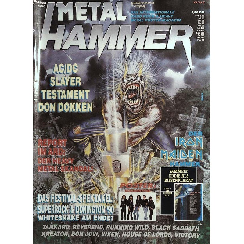 Metal Hammer Heft 19/20 Oktober / 1990 - Iron Maiden