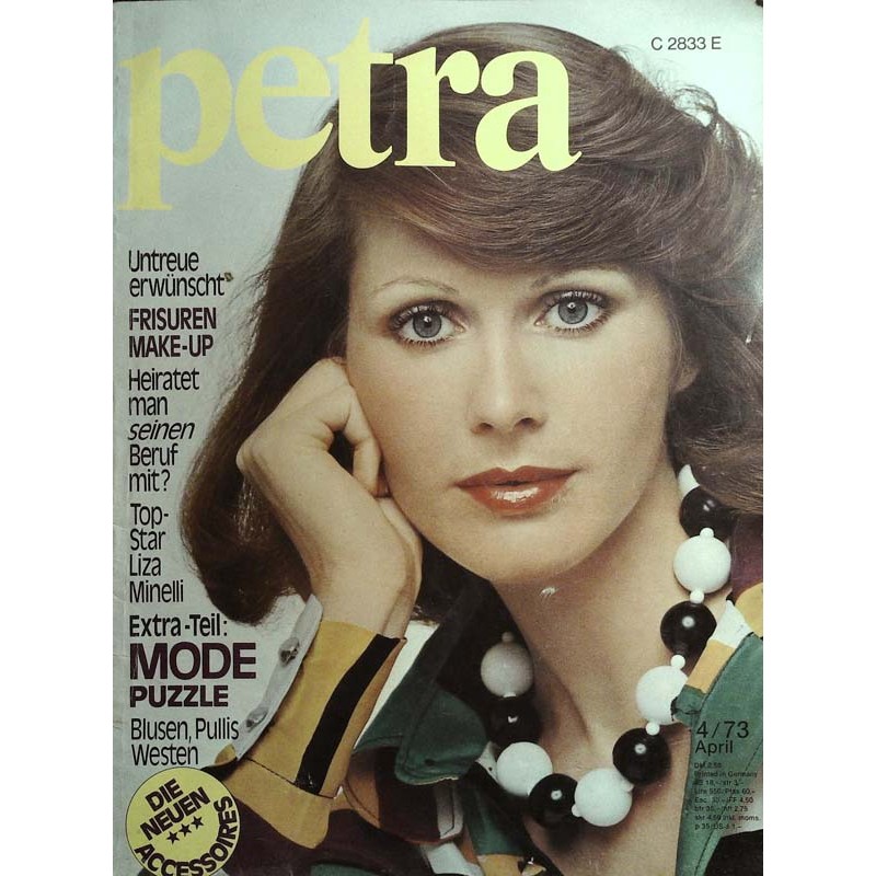 Petra Nr. 4 / April 1973 - Extrateil Mode Puzzle