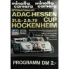 ADAC Hessen Cup Hockenheim / 31.8.-2.9 1979