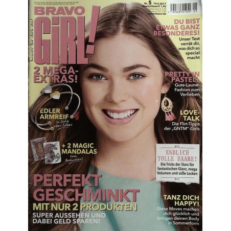 Bravo Girl Nr.5 / 19.4.2017 - Perfekt geschminkt