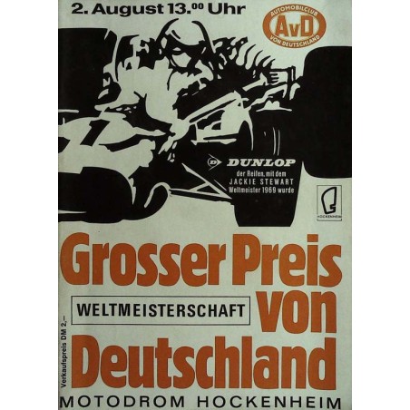 Grosser Preis von Deutschland / 2 August 1970