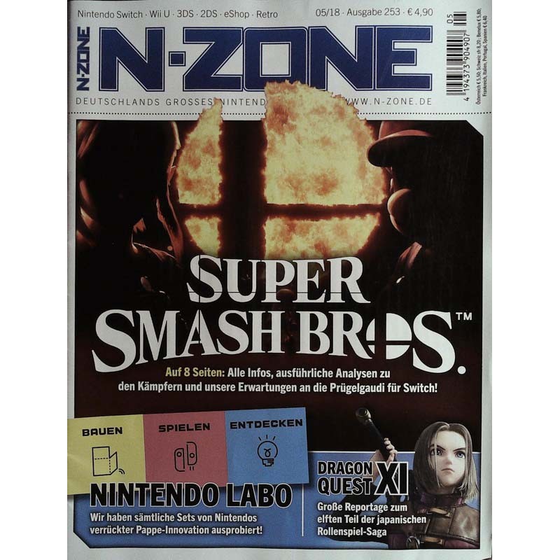 N-Zone 05/2018 - Ausgabe 253 - Super Smash Bros