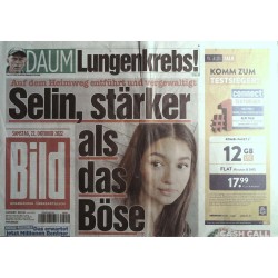 Bild Zeitung Samtag, 22 Oktober 2022 - Selin vergewaltigt