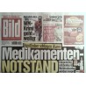 Bild Zeitung Montag, 28 November 2022 - Medikamenten Notstand