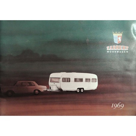 Tabbert Wohnwagen Broschüre 1969