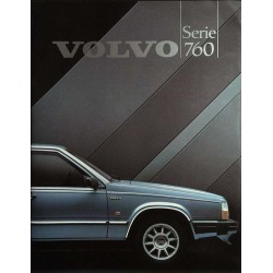 Volvo Serie 760 Broschüre 1984