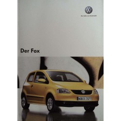 Volkswagen Der Fox Broschüre - 2005