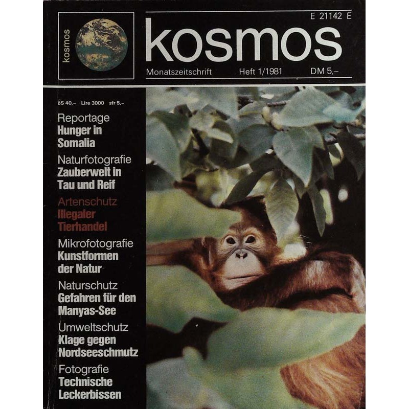 KOSMOS Heft 1 Januar 1981 - Artenschutz
