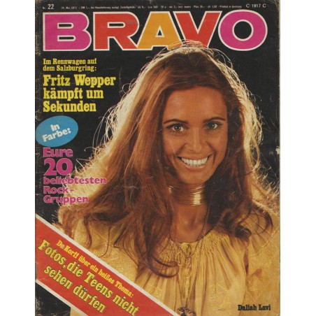 BRAVO Nr.22 / 24 Mai 1972 - Daliah Lavi