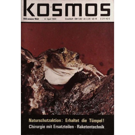 KOSMOS Heft 4 April 1969 - Seefrosch