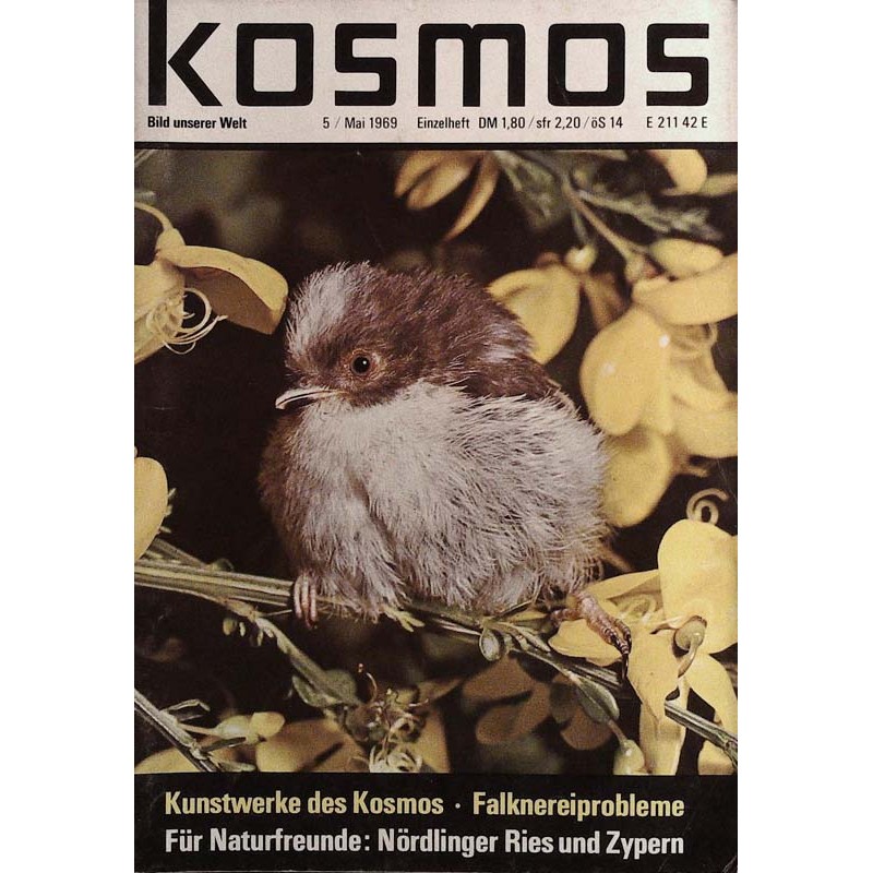 KOSMOS Heft 5 Masi 1969 - Schwanzmeisenpaar