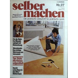Selber machen Nr. 27 - 10 Oktober 1975 - Teppichboden verlegen