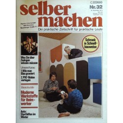 Selber machen Nr. 32 - 19 Dezember 1975 - Schrank in Schnellbauweise