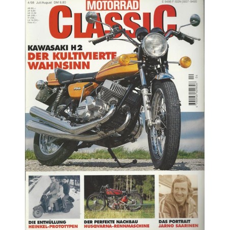 Motorrad Classic 4/98 - Juli/August 1998 - Kawasaki H2