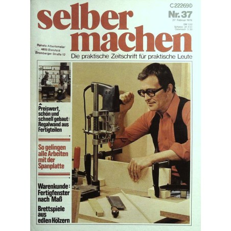 Selber machen Nr. 37 - 27 Februar 1976 - Spanplatte